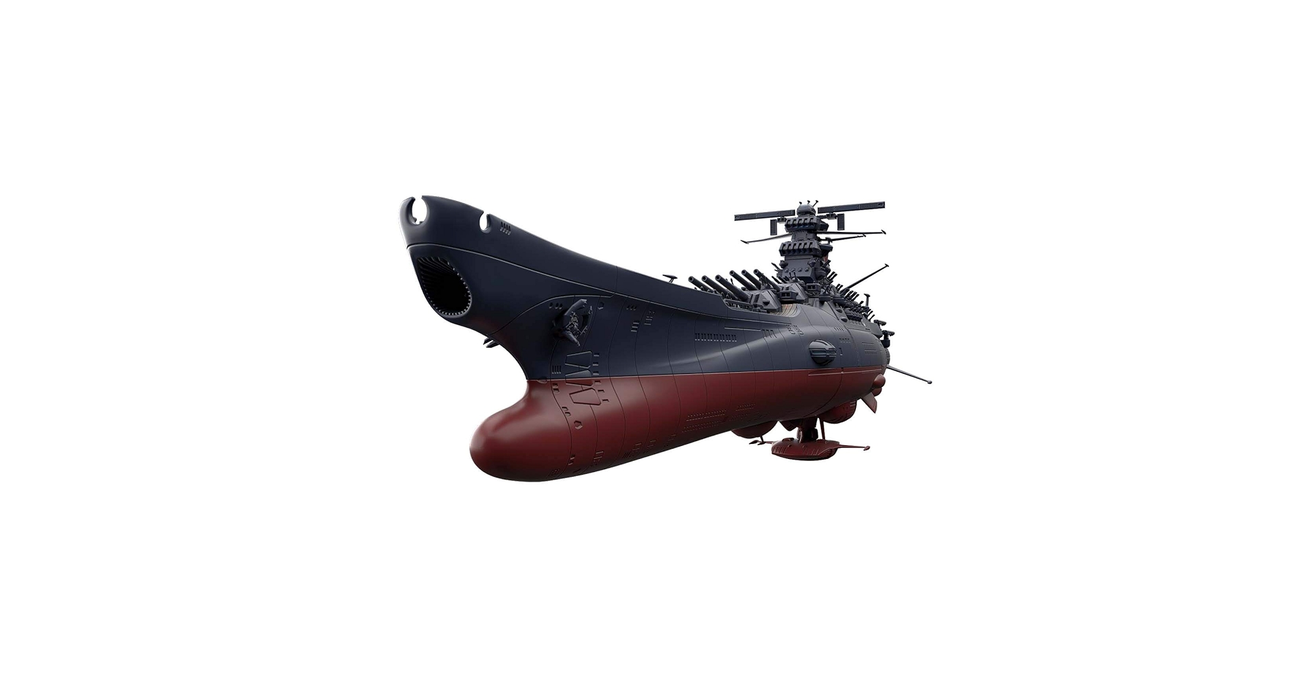 Yamato 2202出品 1/1000 Scale Star Blazers 2202 Space Battleship Yamato
